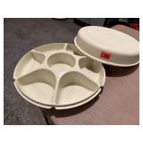 Tupperware relish tray