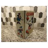 Walt Disney metal bank, candy contents