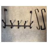 Over the door, wreath hangers