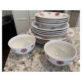 St. NIcholas Square snowflake dishes