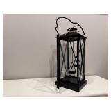 Black votive lantern