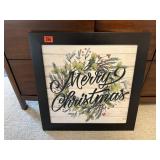 Merry Christmas wall decor