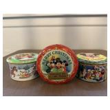 Mickey Mouse candy tins (3)