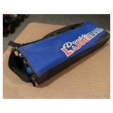 Double ladder ball yard game