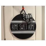 Home Sweet Home wood sign