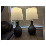 Pair of table lamps