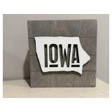 Iowa sign