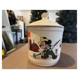 Mickey Mouse Farmer cookie jar