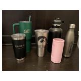 Iowa State, Iowa Hawkeyes, travel cups, bottles