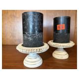 Candlesticks (2), candles included