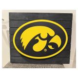 Iowa Hawkeyes wall decor