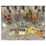 Camp Snoopy, E.T., Captain Crook, Pokemon cards