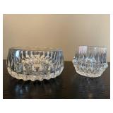 Crystal bowls (2)