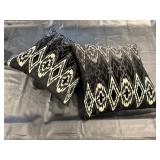 Down throw pillows (2)