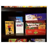 Board games, Taboo, Would You Rather