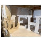 MEH monogram letters
