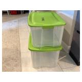 Sterlite empty storage totes (2)
