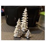 Decorative pine trees (3)