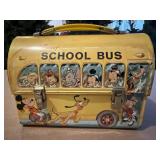 Vintage Disney school bus lunchbox