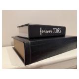 Decorative storage books (2)