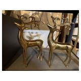Brushed gold reindeer (2)