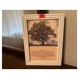 Living Life wall decor