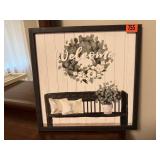 Modern farmhouse Welcome sign