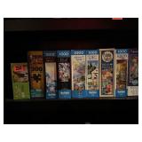 Assorted jig saw puzzles