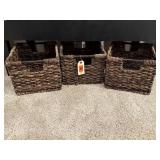 Woven baskets (3)