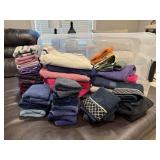 Assorted bath, hand, wash towels