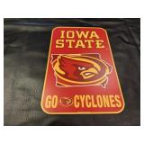 Iowa State Cyclones sign