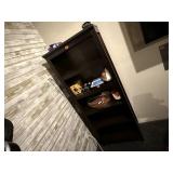 Black bookcase, no contents included