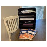 Paper sorter, message books, memo books