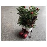 Santa boots decoration