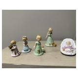 Porcelain birthday dolls (5)