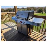 Weber propane grill, cover included