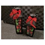 Decorated Christmas lanterns (2)