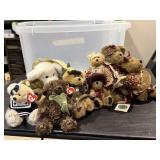 Plush Boyds Bears, TY teddy bears