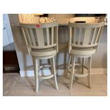 Padded bar stools (2)