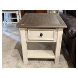 Modern farmhouse end table