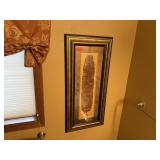Palm leaf artwork
