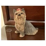 Stone Critters Yorkie dog collectible