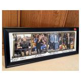 University of Iowa autographed coach photo