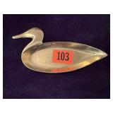 Brass duck