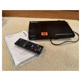 Sony Blu-Ray disc / DVD player, remote, manual