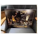 Iowa Hawkeyes autographed picture