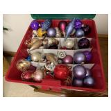 Holiday ornament keeper, ornaments included