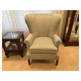 Wing back arm chair