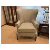 Wing back arm chair
