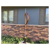 Copper garden spinner